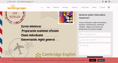 Desktop Screenshot of leonlanguages.com